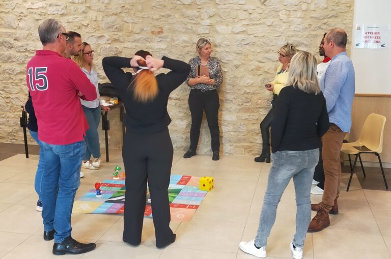 jeu géant sécurité routière