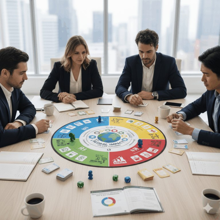 jeu de plateau sur la RSE