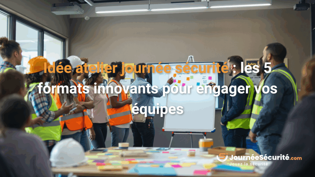 Idée atelier journée sécurité