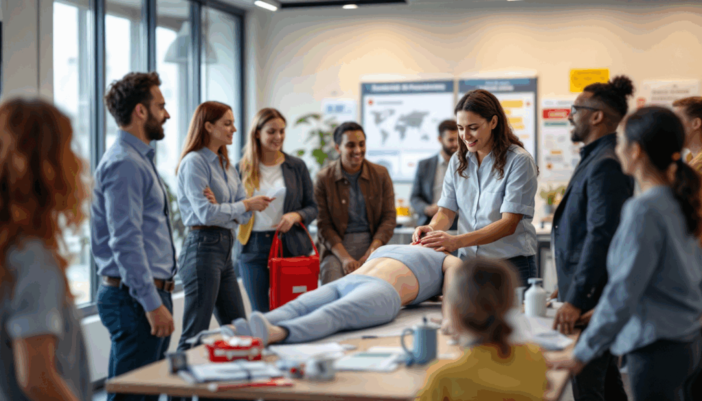 Journée sécurité en entreprise