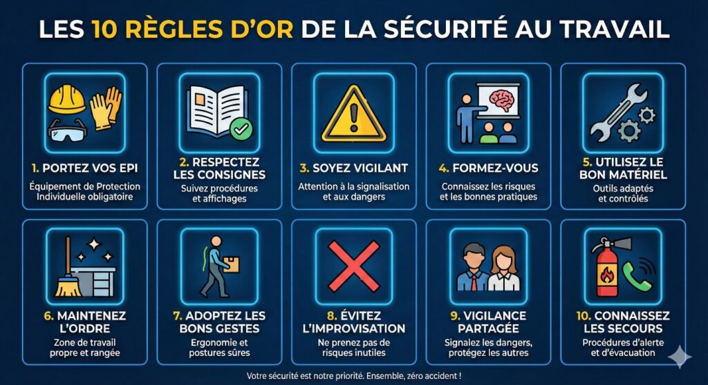 S&eacute;curit&eacute; au travail