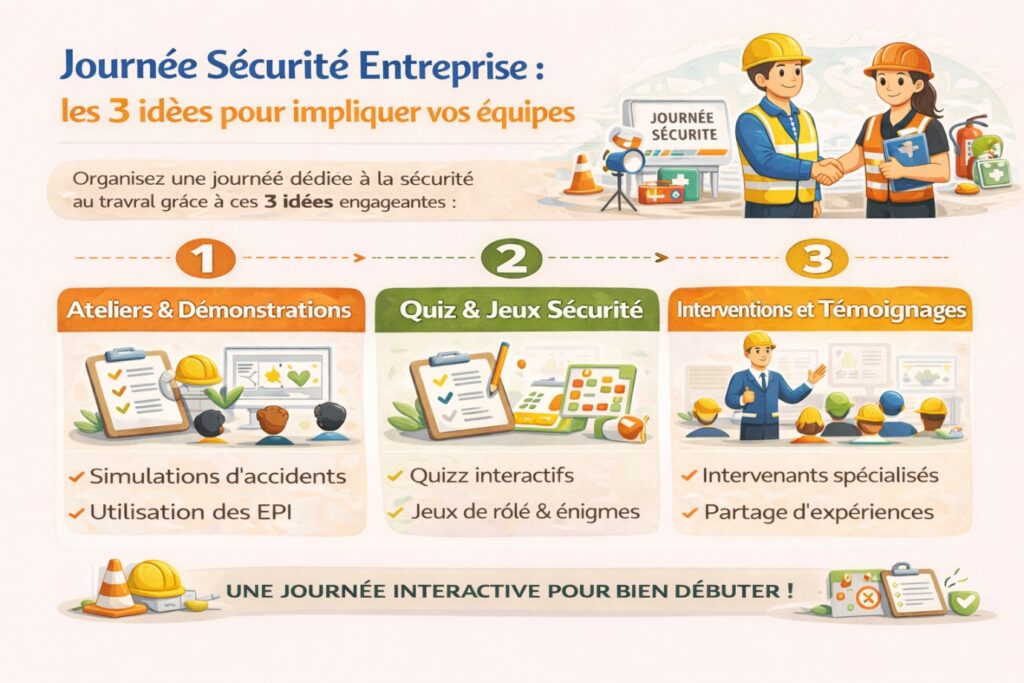 Animation journ&eacute;e s&eacute;curit&eacute; entreprise