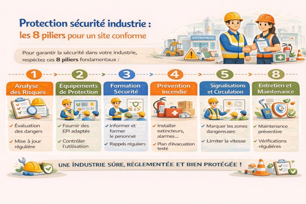 Protection sécurité industrie