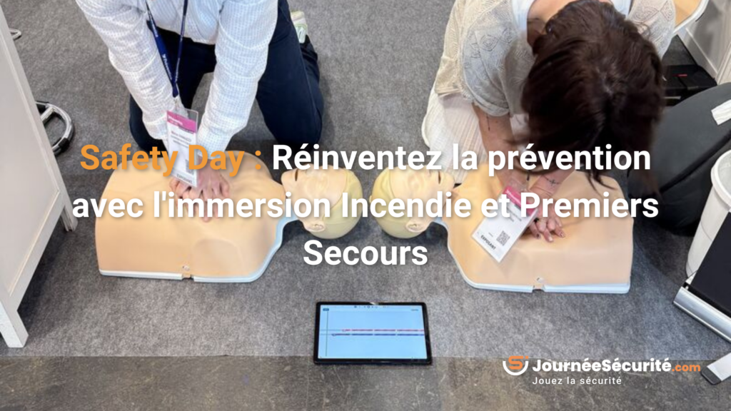 Safety day incendie, premiers secours