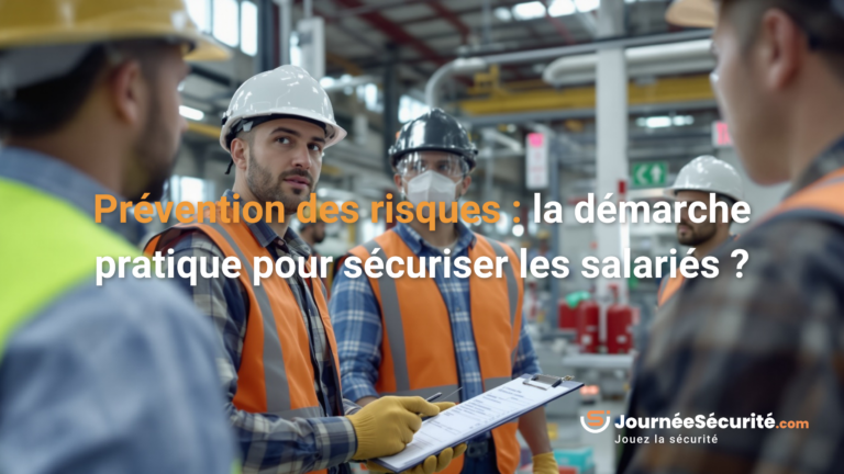 Pr&eacute;vention des risques