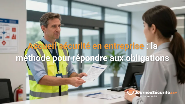 Accueil sécurité en entreprise