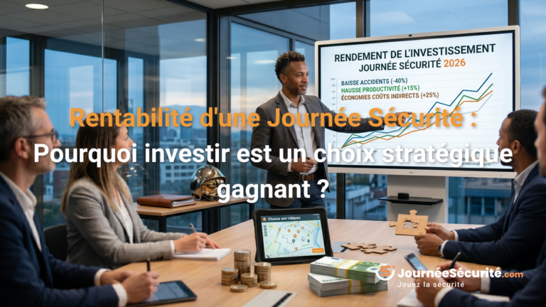 Rentabilit&eacute; d'une Journ&eacute;e S&eacute;curit&eacute; : Pourquoi investir est un choix strat&eacute;gique gagnant ?