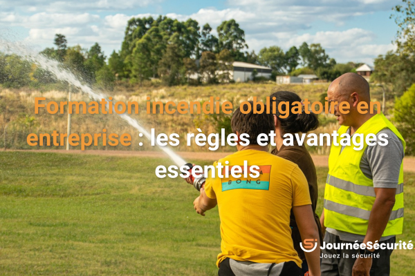 Formation incendie obligatoire en entreprise