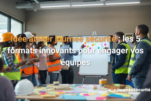 Idée atelier journée sécurité